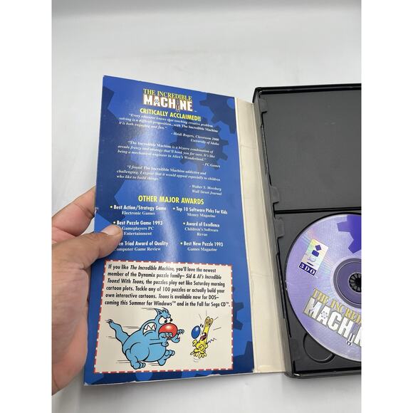 Incredible Machine (Panasonic 3DO, 1994) Long Box, Tested - Picture 3 of 10